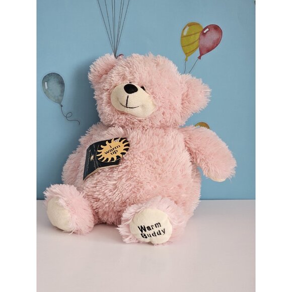 Warm Buddy Pink Bear Heating Pad For Children-New With Tags - Picture 1 of 11